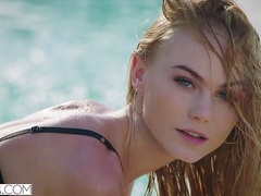 Good-looking young doll Nancy Ace jumps on a big dick in the cowgirl pose