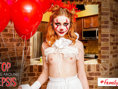 Stop Clowning Around Stepsis - S18:E9 - Scarlet Skies - StepsiblingsCaught