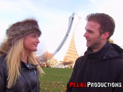 Naturally stuck lusty Jemma Valentine gets her shaved pussy pile driven hard