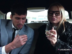 Hardcore fucking in the back of the car with irresistible Nikky Dream