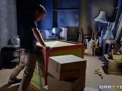 Piper Perri as a cock hungry female genie from the box