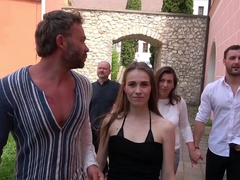 Wild group sex party with Vanessa Decker and amateur people