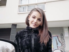 Easily picked up Spanish hottie Lara Duro gets her wet pussy drilled well