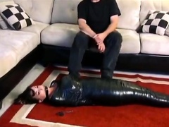 Latex Lucy is clad in latex