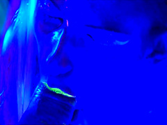 Aroused hussy in lingerie Sandra Iron fucks a kinky dude with her GF