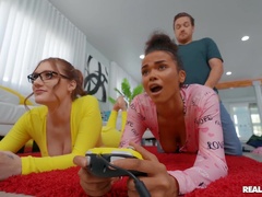 Interracial Threesome Hardcore No Need To Fap With A Butt Flap Part 2 Kyle Mason, Aria Kai, Alina Ali