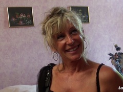 Marina Beaulieu - Mature French Newbie Gets Cum Covered In Hot Hardcore Fuck