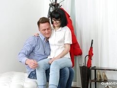 Bookish brunette Rita Lee proves she can be a tiger in the sack