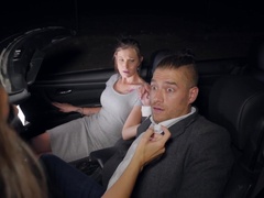 Xander Corvus met Abigail Mac and fucked her in the car