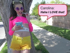 Stunning Carolina Sweets gets tired of just chatting and prefers to fuck