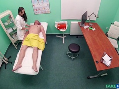 Instead of massage horny Kristy Black enjoys a hard client's penis