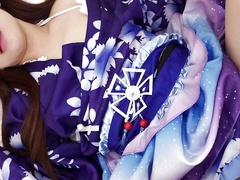 Brunette girl Aki Igarashi is pleasing her new lover in so many ways.