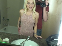 Wondrous light haired GF Alex Grey is eager to jump on firm boner cock