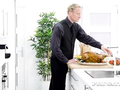 Thanksgiving Day Fuck with Father In-law