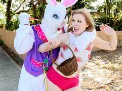 Dolly Leigh in Stealing from the Easter Bunny's Basket - StrandedTeens