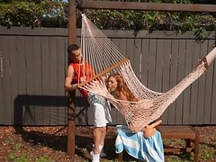 Boyfriend will never know chick with red hair gets banged