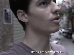 Asian moans so sweet while cock moves in and out of pussy