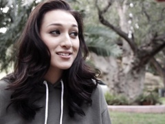 Bella Rolland admits to a stranger that she is in a need for a dick