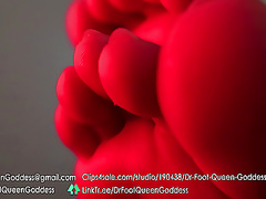 Red Lit Bandaged Soles Part 1