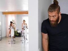 Interracial FFM threesome with hot Dee Williams & Ember Snow