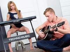 Cute hottie with big bottom Sonia Sweet gets fucked from behind