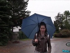 Cassie Fire spreads her legs for a cock in the car while she screams