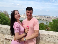 All-natural brunette Bella Angel rides on a long penis in the bed