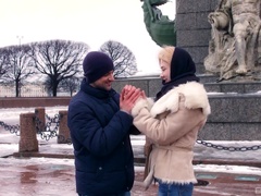 Morning sex session with stunning blonde Via Lasciva