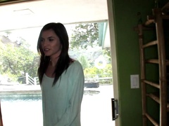 Skinny Emma Stoned sucks dick in POV and takes a good pounding