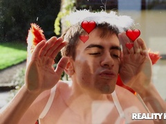 Cupid shoots his arrow and scores with scrumptious Valentina Nappi