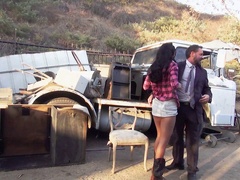 Big pulsating sausage and creampie for Nikki Daniels