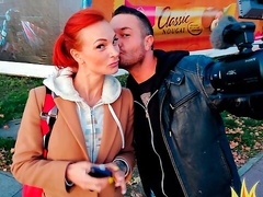 Kessie Shy: Redhead's Love It In Public