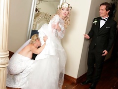 Two Brides, One Groom