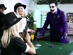 Group fuckfest for Jasmine Black slutty ass fri
