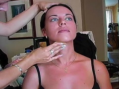 Behind the scenes and big tits
