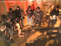 Gina Blonde Hardcore Rave Groupie