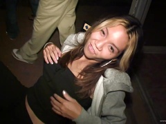 Hardcore FFM threesome with the insatiable Estella Leon