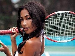 Sweet small-tit babe SalsaQ shows off her beautiful naked body