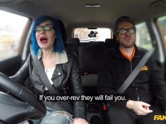 Anal Sex For Blue Haired Learner 1 - Alexxa Vice