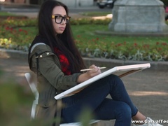 Long haired owner of big nipples Regina Sparks gives dude a good riding