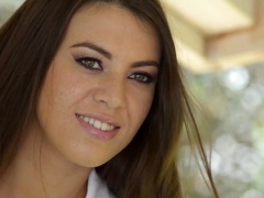 Tiffany Doll meets big black cock in outdoor scenes