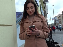 Cutie in lacy black lingerie Kira Axe is so into working on fat prick