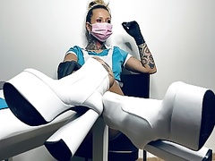 Examination of the protective gear