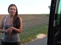 Deep penetration hard sex for a big ass MILF on fire