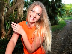 Crazy outdoor sex session with a pretty nice-looking Lilly Sapphire