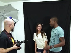 August Ames drills husbands best friend BBC