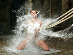 Horny fetish adult clip with amazing pornstar Candace Von from Waterbondage