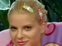 Wet amateur teen toys her hot tight pussy