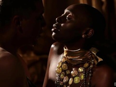 The first-class black sex in the night with a stunning Zaawaadi