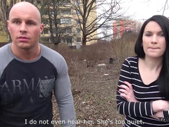 Banging in the backseat is what hot brunette teen Angel loves